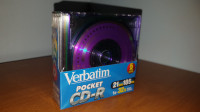 Verbatim Pocket CD-R SEALED NEW