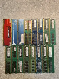 Bandes de mémoire RAM