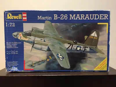 Plastic Model Kit Vintage Revell Martin B-26 Marauder, View more