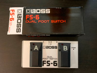 Boss FS-6 Foot Switch (Never Used)