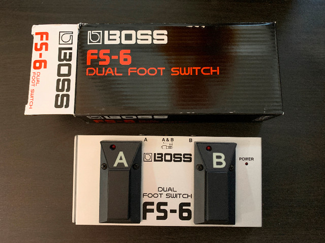 Boss FS-6 Foot Switch (Never Used) in Amps & Pedals in Saint John