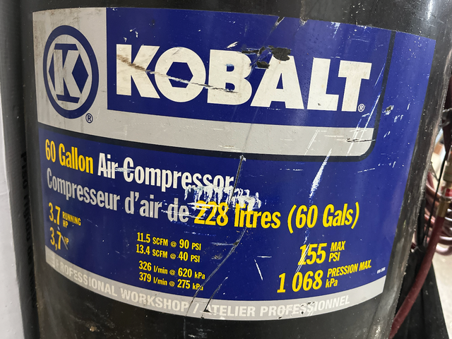 Kobalt Air Compressor in Power Tools in Mississauga / Peel Region - Image 2