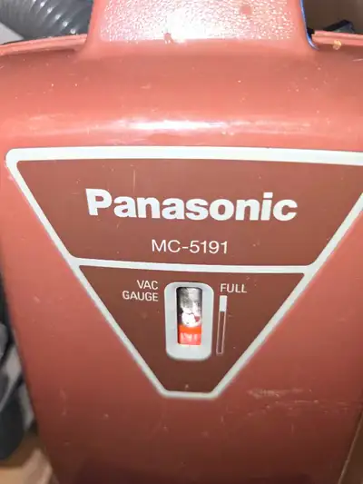 90's Panasonic Vacuum MC-5191, New Bags., View more