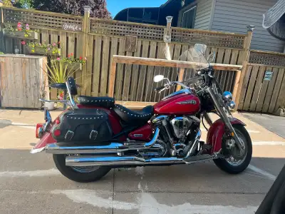 2000 Yamaha Roadstar 1600cc. In very good condition. Great ride! Belt driven. Mustang seat. Leather...