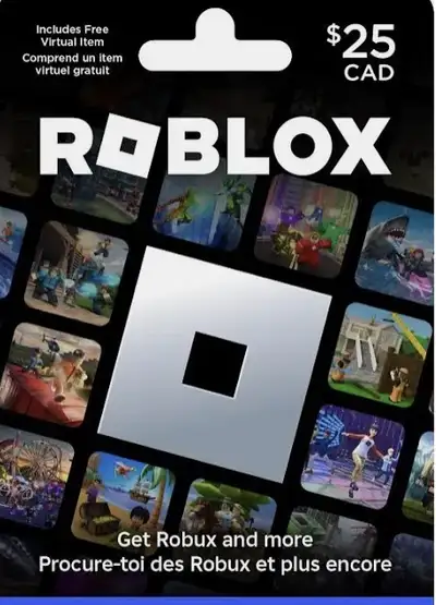 Roblox gift card, View more