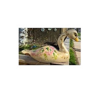 Wooden Handpainted Goose Decoy