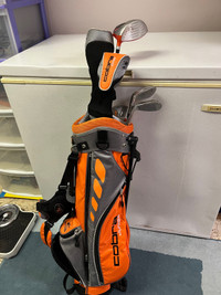 Cobra Junior golf clubs and bag
