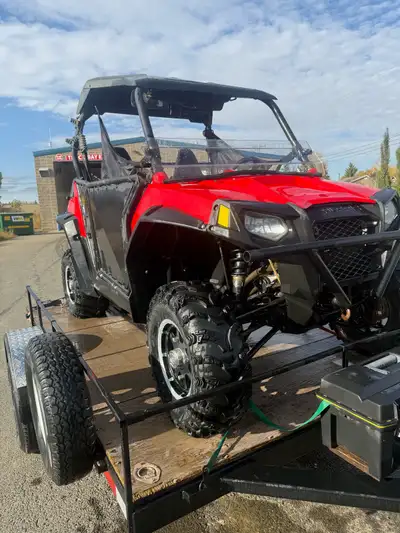 2013 Rzr 800 New A arm bushing front and rear New lower ball joints New battery New synthetic winch...