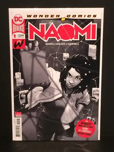 NAOMI #1 3rd Print Variant DC Universe Wonder Comic Book TV NM, View more