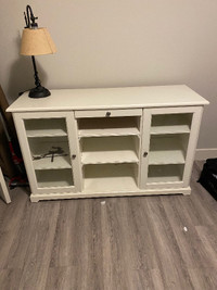 White buffet or display cabinet