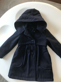 Girls Wool Blend Coat