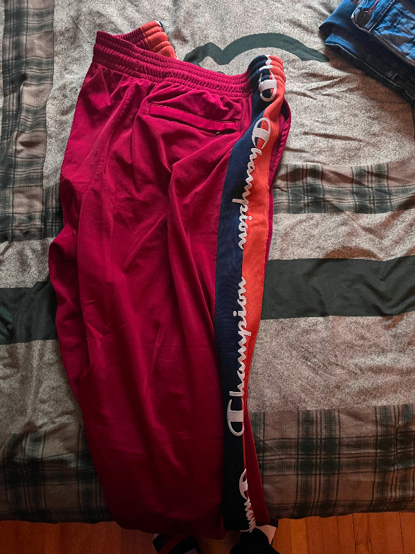 Mens xxl champion track pants in Men's in Fredericton - Image 2