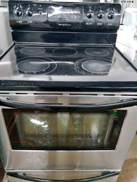 Frigidaire stainless    steel stove    100% working