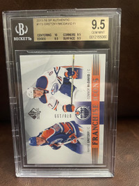 2015-16 SP Authentic Connor McDavid Rookie Card /199 BGS 9.5