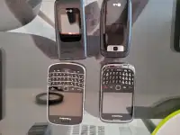 Blackberry bold et curve et 2 flips LG
