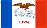 Iowa U.S.A. Flag