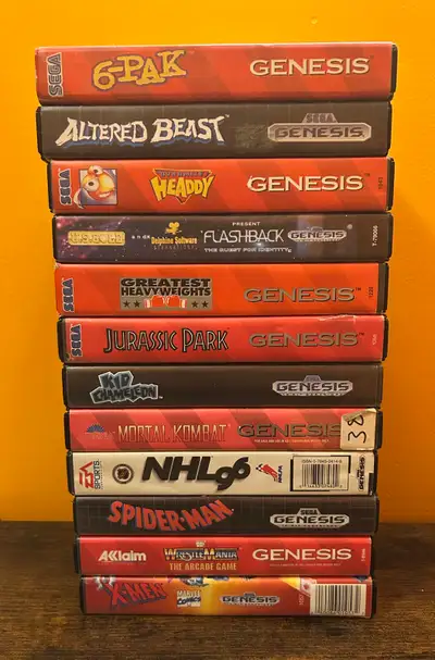 SEGA GENESIS GAMES LOT CIB, View more