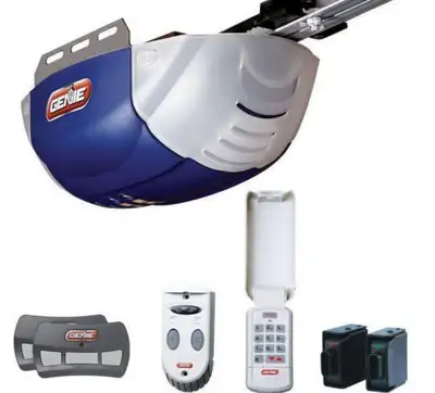 Genie Belt driven Garage door opener model 2042 used, View more