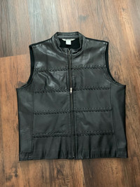Vest genuine leather 