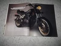 1983  Yamaha Motorcycle Brochure..  14 pages in good condition.