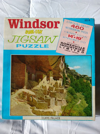 Vintage Windsor Jigsaw Puzzle "Cliffs Palace"