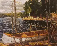 Limited Edition "The Canoe" by Tom Thomson