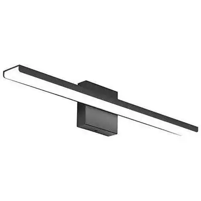 Illuminate your space with this sleek and modern Black LED Vanity Light Fixture for bathroom or bedr...