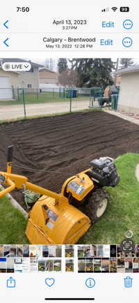 Rototilling and Aerating