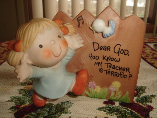 FIRST $10 TAKES IT  ~"DEAR GOD YOU KNOW MY TEACHER IS TERRIFIC" in Arts & Collectibles in St. Catharines - Image 2