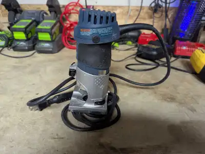 Bosch 120V 1.0 HP Brushed Corded Colt Electronic Palm Router, View more