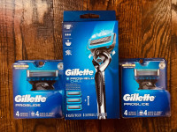 Gillette ProShield Chill Men's Razor And 11 Blades ( Brand New )