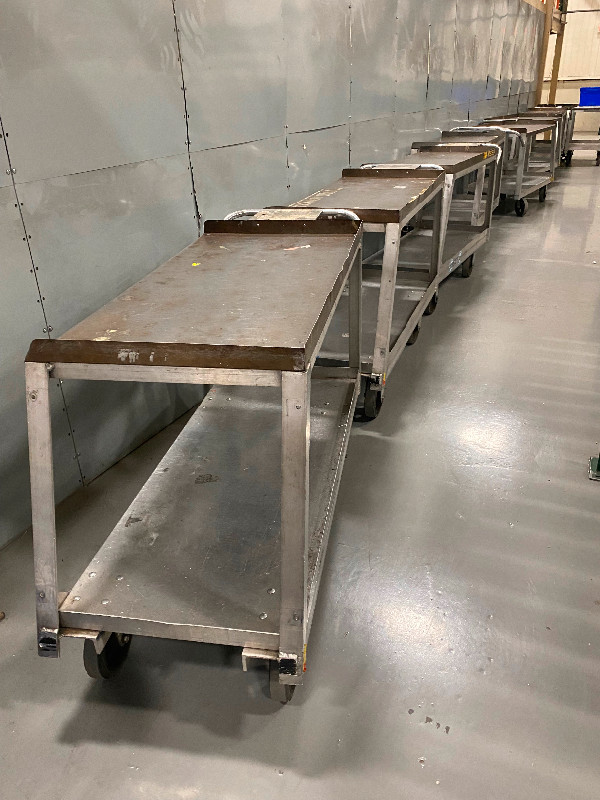 Used durable order picking carts 64” long x 24” wide x 36” tall in Other Business & Industrial in Mississauga / Peel Region - Image 3