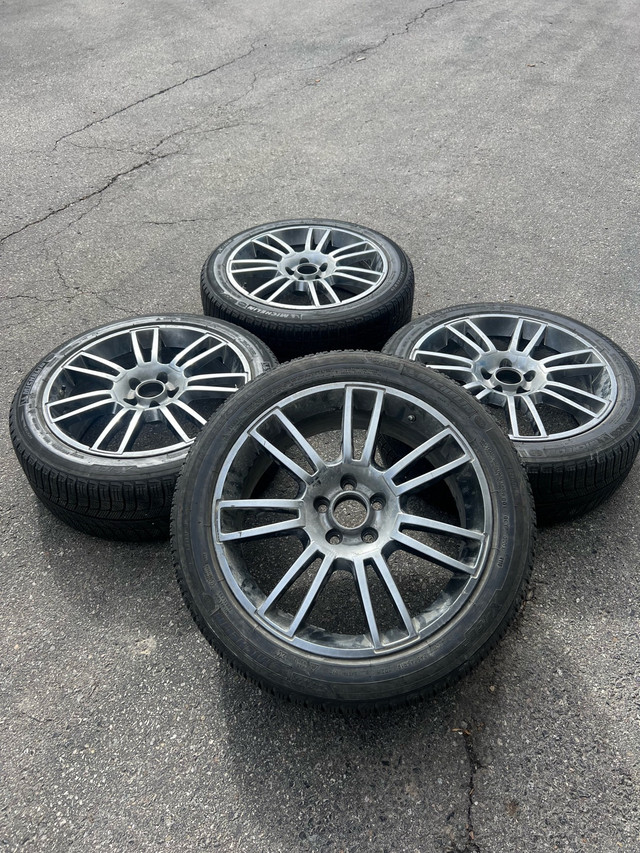 245/45/19 Michelin winters 5x114.3 Hyundai tuscon Kia sportage in Tires & Rims in Mississauga / Peel Region