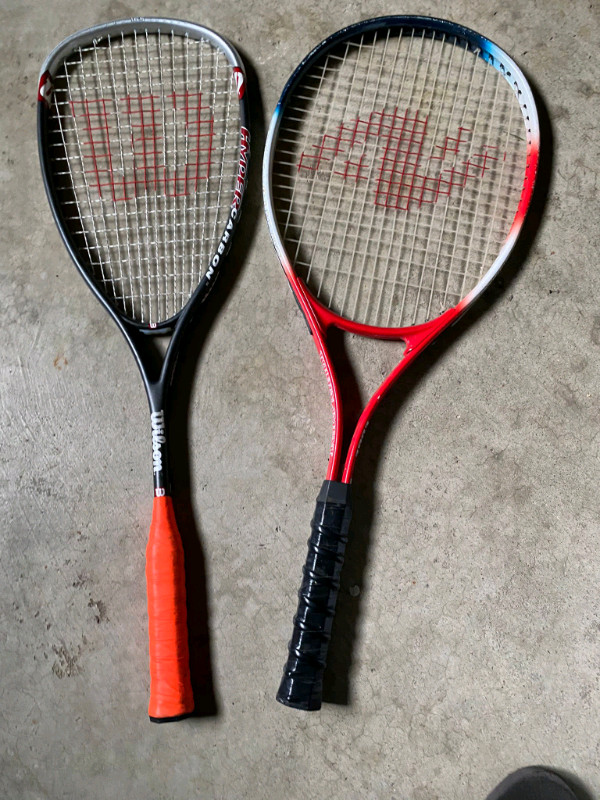 Tennis or badminton racquet/racket  in Tennis & Racquet in Windsor Region - Image 2
