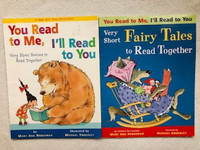 You Read to Me, I’ll Read to You, 2 Books, ages 4-8 $5 each