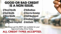 Auto Loans - BAD CREDIT - Approval Today