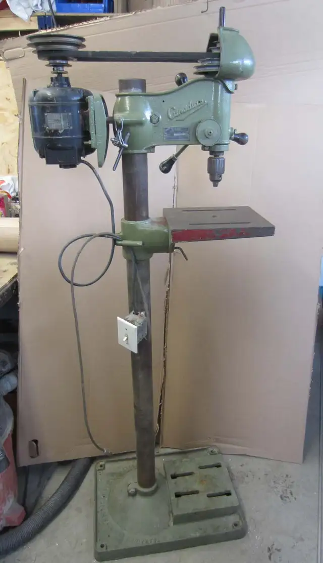 'Canadian #15' Floor-Model Drill Press