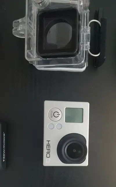 GoPro 3. Includes one case, 5 batteries, fast charger and cable, View more