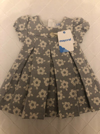 New!!! Mayoral Dress for baby girls 9 Months