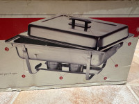 3 Stainless Steel Chafers