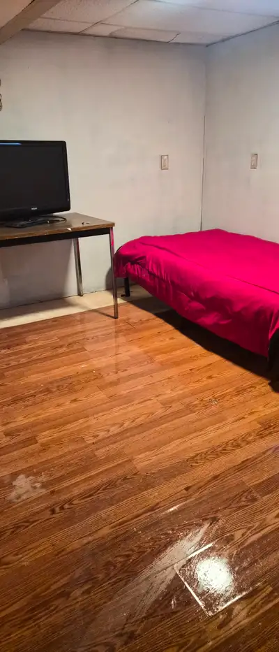 $350 monthly rent for a furnished room close to university. Kitchen and washroom is shared with 4 gu...