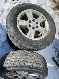 18” GMC Acadia wheels 255 65 R18 Tires