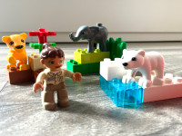 Bloc lego duplo zoo jouet enfant 2-4 ans