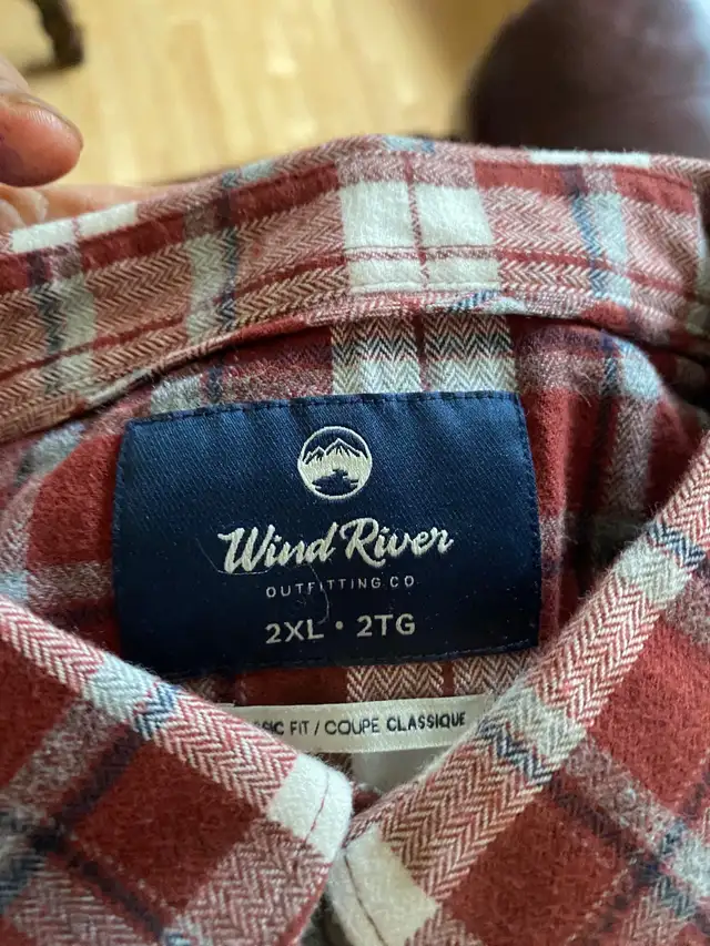NEW Windriver shirt XXL size 