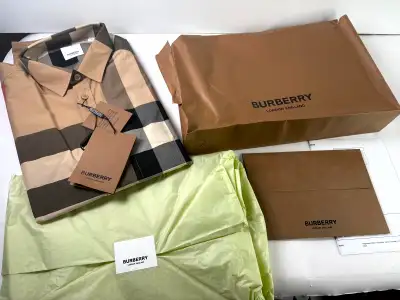 NWT Burberry Men's Stretch Cotton Shirt - 8017322, View more