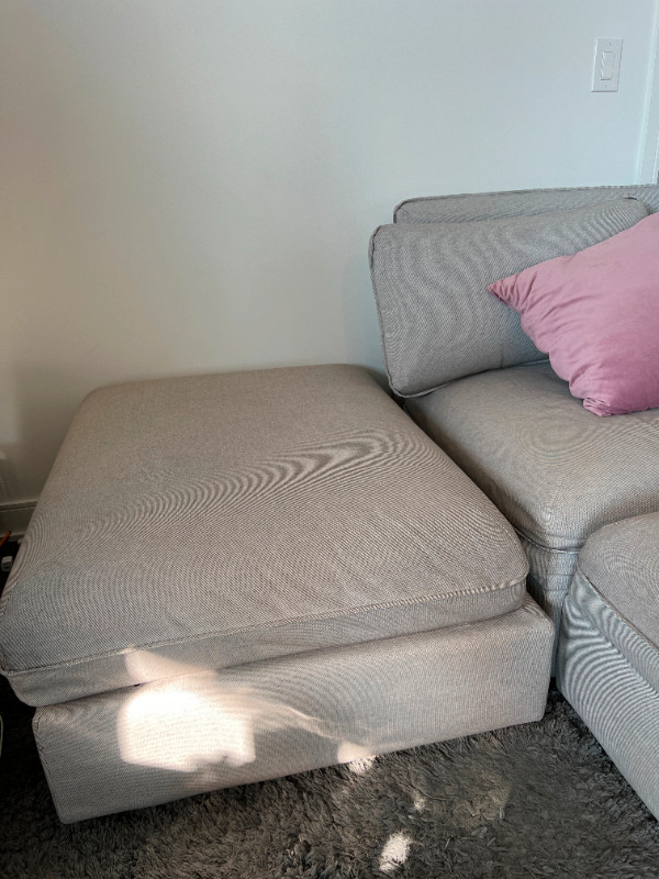Ikea Vallentuna 3 piece modular couch with storage in Couches & Futons in City of Toronto - Image 3