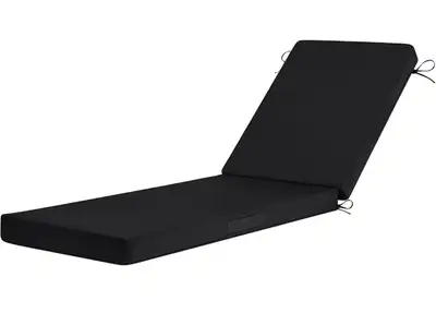 Brand new black patio cushion for chase lounge, View more