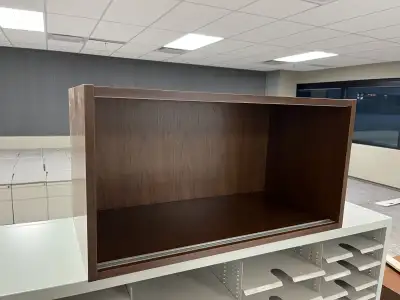 Brown Wood Wall Mountable Display Shelves, View more