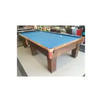 Table de snooker 10 pieds de marque Commonwealth rare usagée