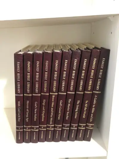 Family  Bible Library Set, View more